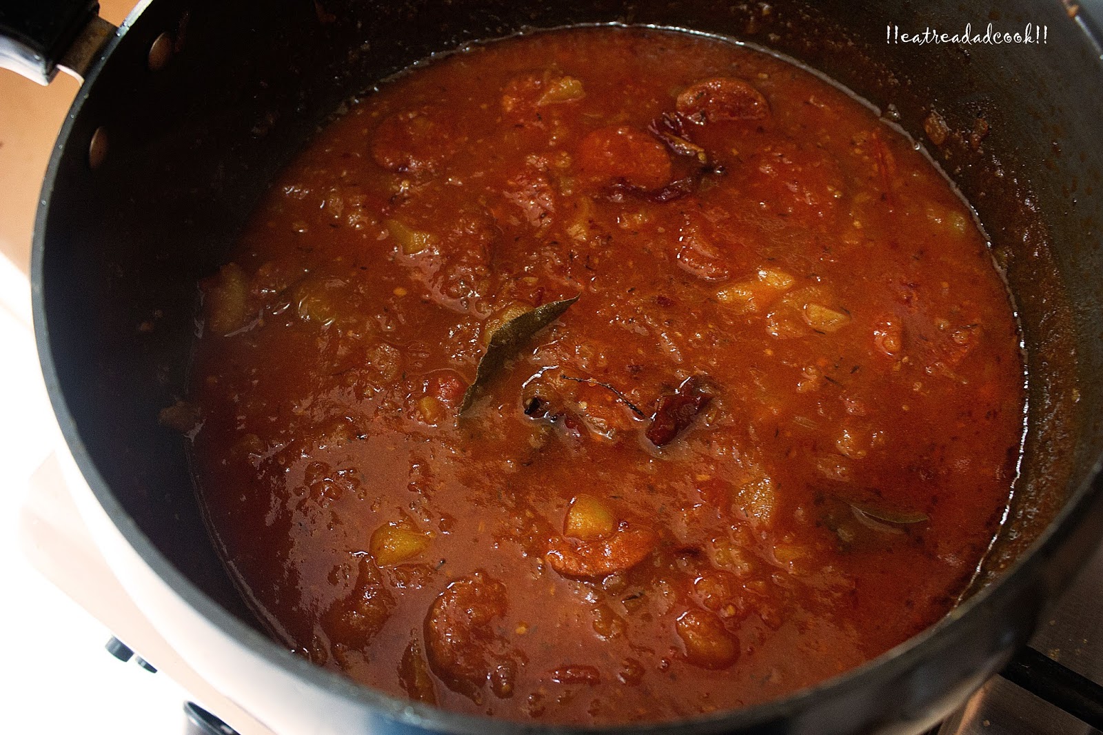 Spanish Chorizo and Potato Curry