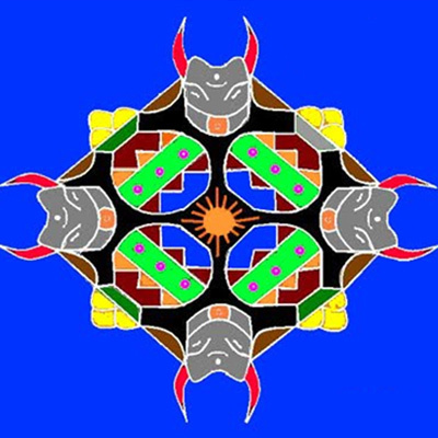 Happy pongal 2017 kolam Happy pongal 2017 kolam