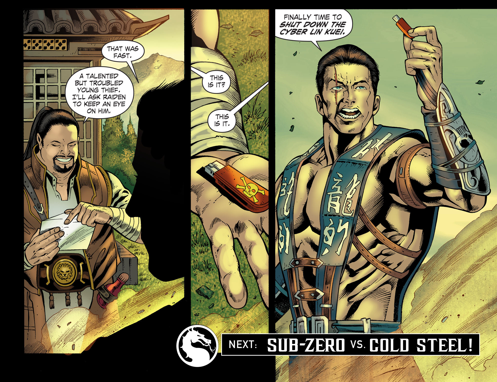 Read online Mortal Kombat X [I] comic -  Issue #34 - 23