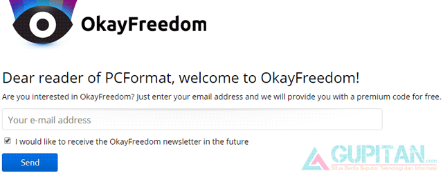 OkayFreedom VPN 1 Tahun Premium Flat Key Gratis
