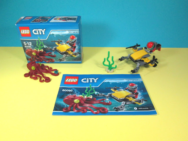 Set LEGO 60090 - Deep Sea Scuba Scooter