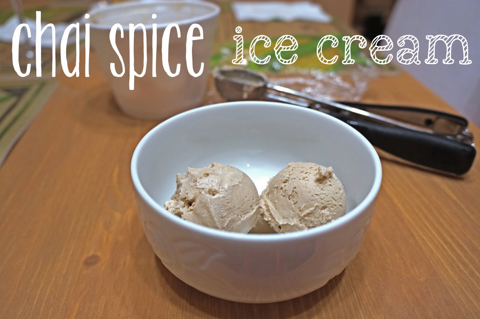 Chai Spice Ice Cream