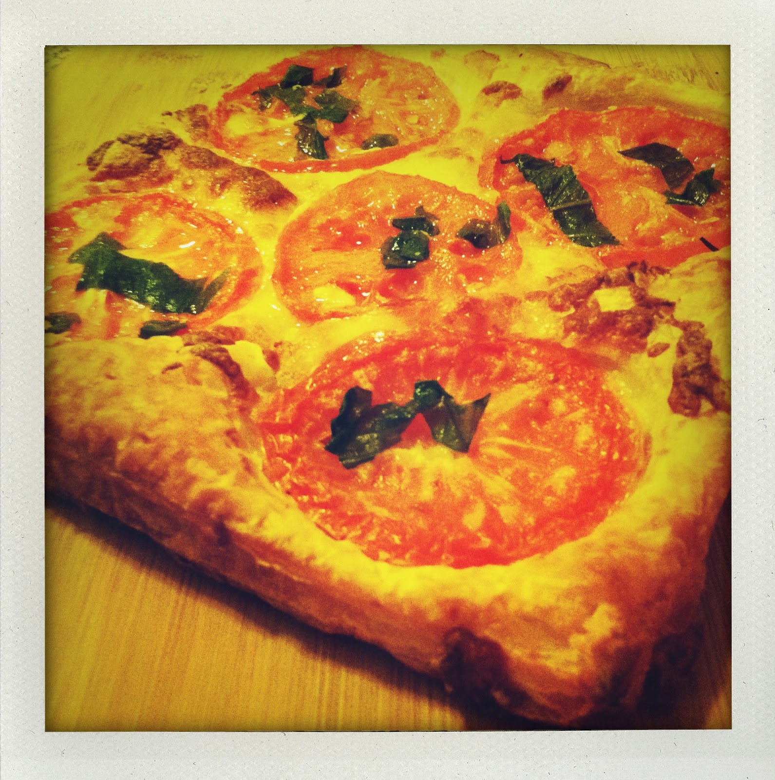 Trader Joe's Prose (and cons) Puff Pastry Margherita Pizza