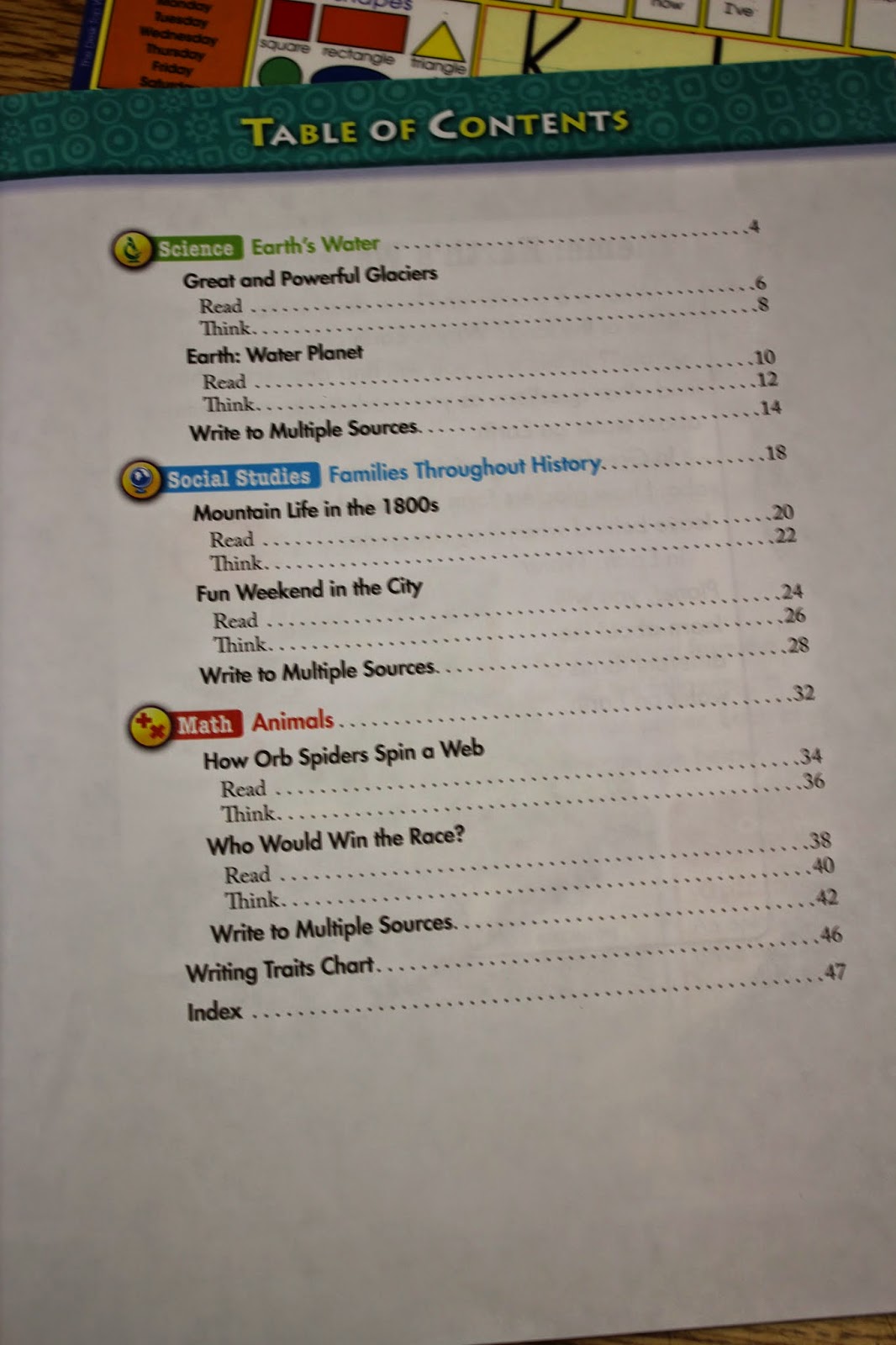 The Go To Teacher I Read to Write by ZanerBloser