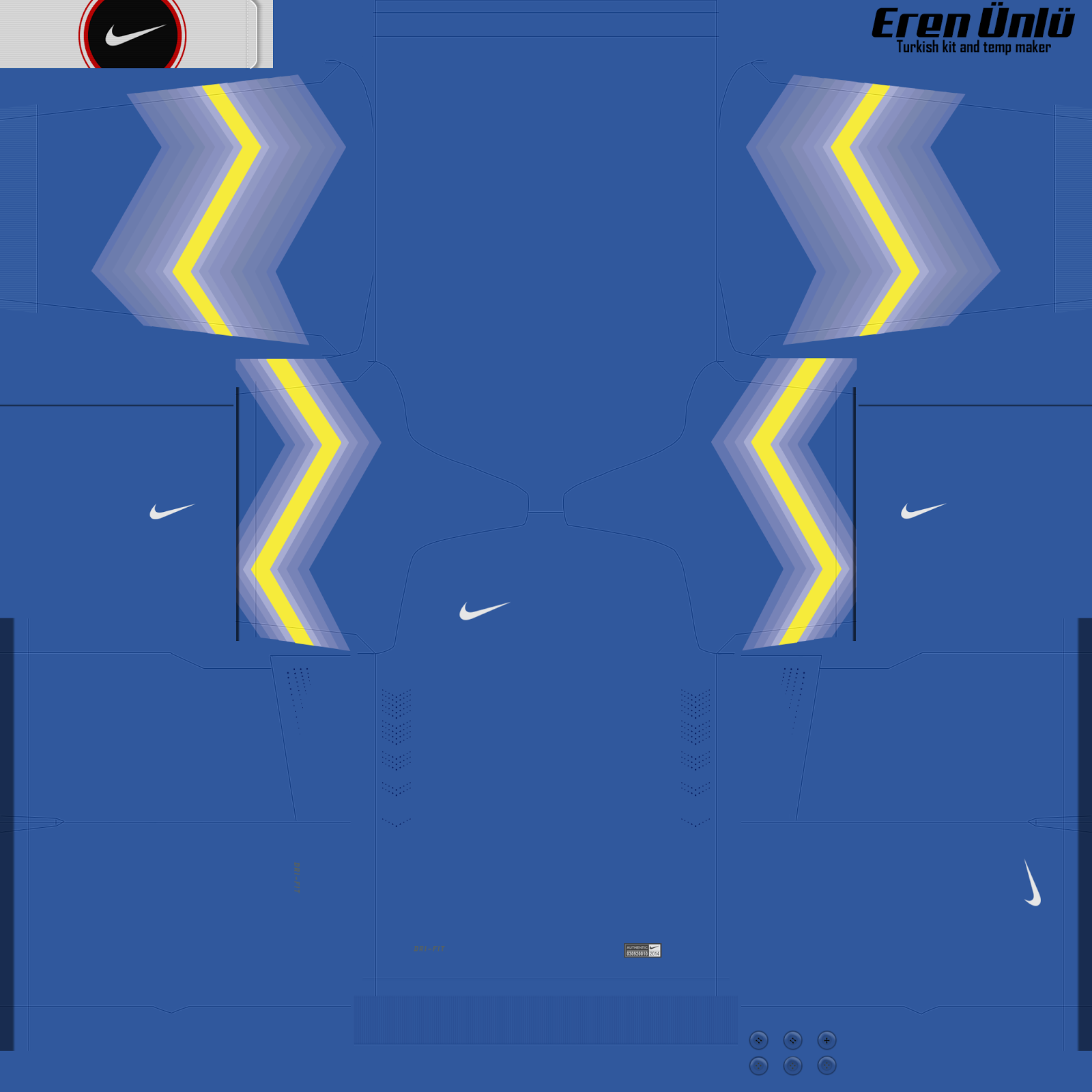 Nike Goleiro Templates (Download)