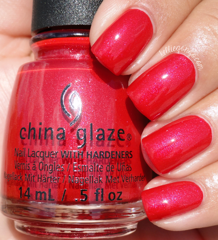 KellieGonzo China Glaze Fall 2016 Rebel Collection Swatches & Review