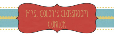 Mrs. Colon's Classroom Corner