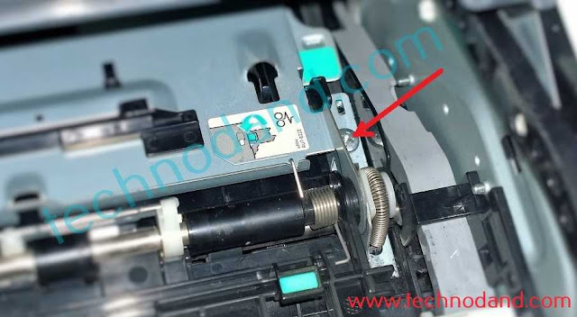 Printer LaserJet Hp Pro M402n Error Paper jam [ kertas tertarik miring ]