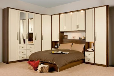 Best bed and wardrobe design for bedroom
