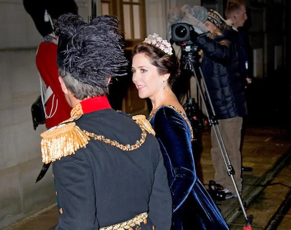 Queen Margrethe and Prince Henrik, Crown Princess Mary and Crown Prince Frederik, Princess Marie and Prince Joachim