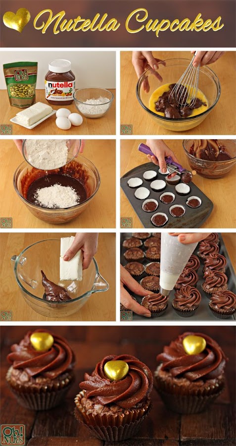 →Cupcakes de Nutella← 