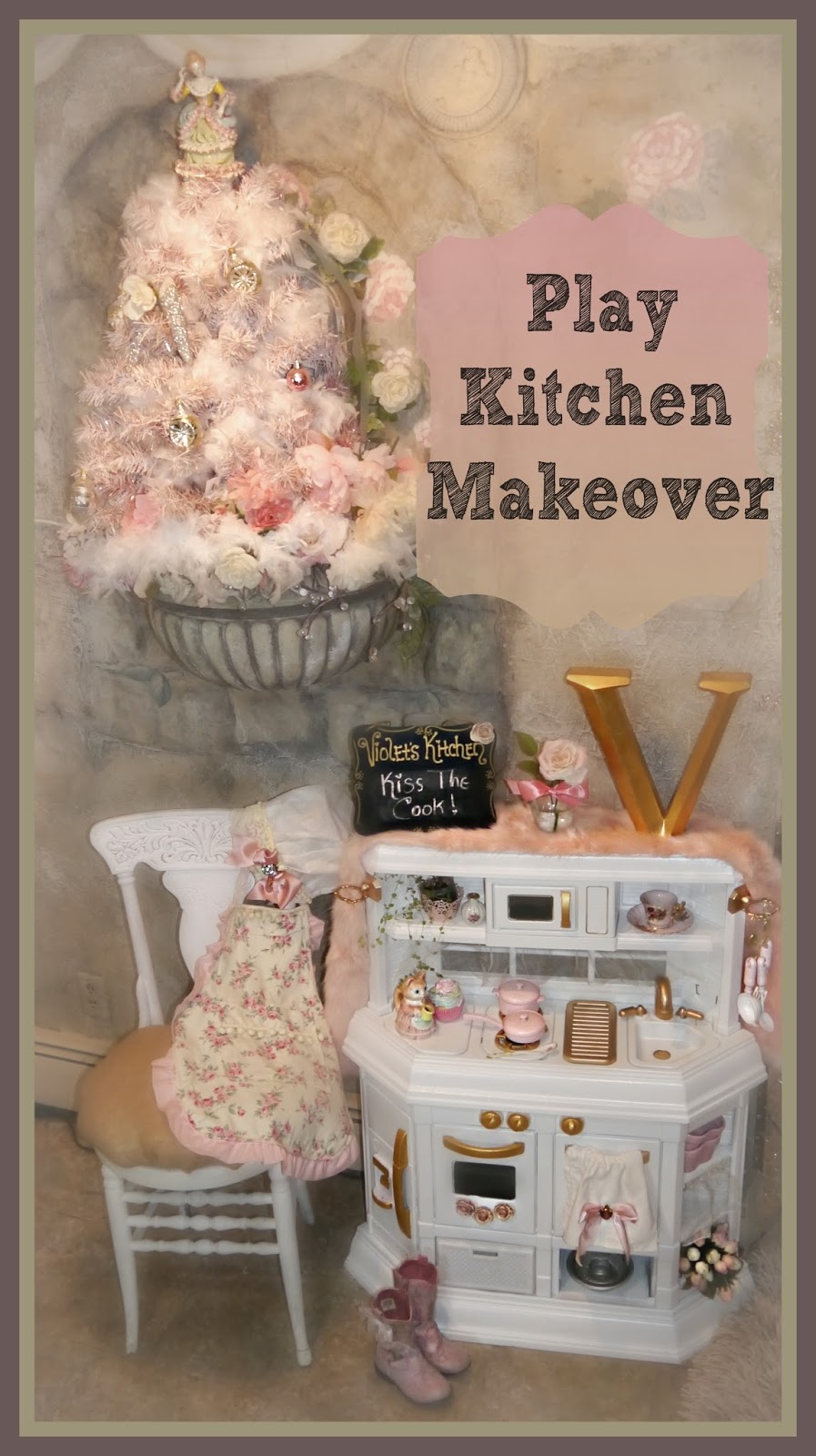 Suzy Homefaker Kids Play Kitchen Redo Makeover