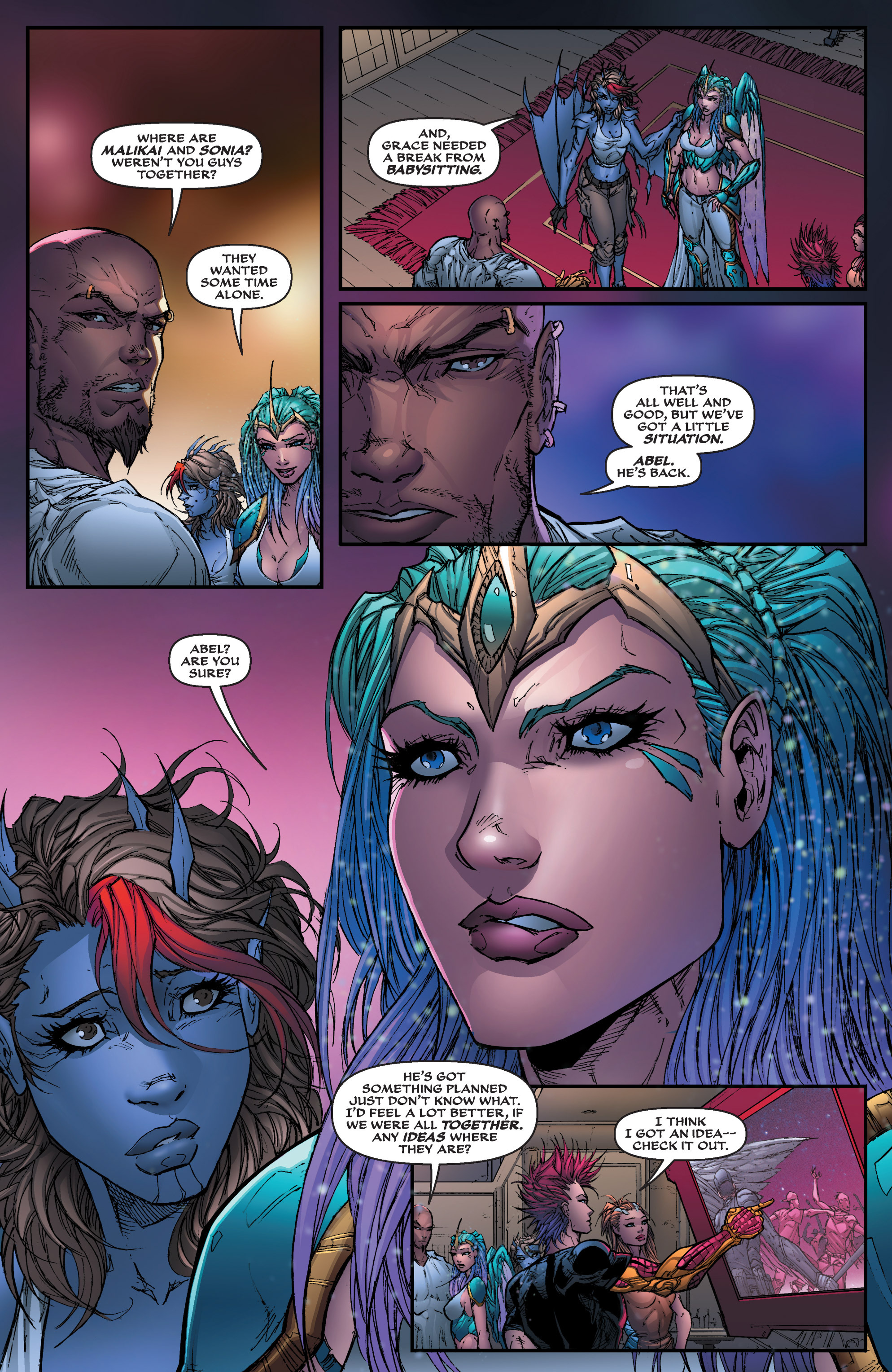 Read online Michael Turner's Soulfire (2013) comic -  Issue #5 - 16