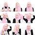 Tutorial Hijab Pashmina Modern Simple