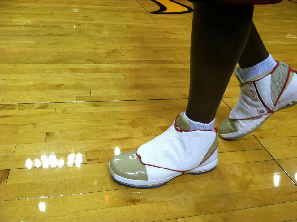 jordan 7 ray allen on feet