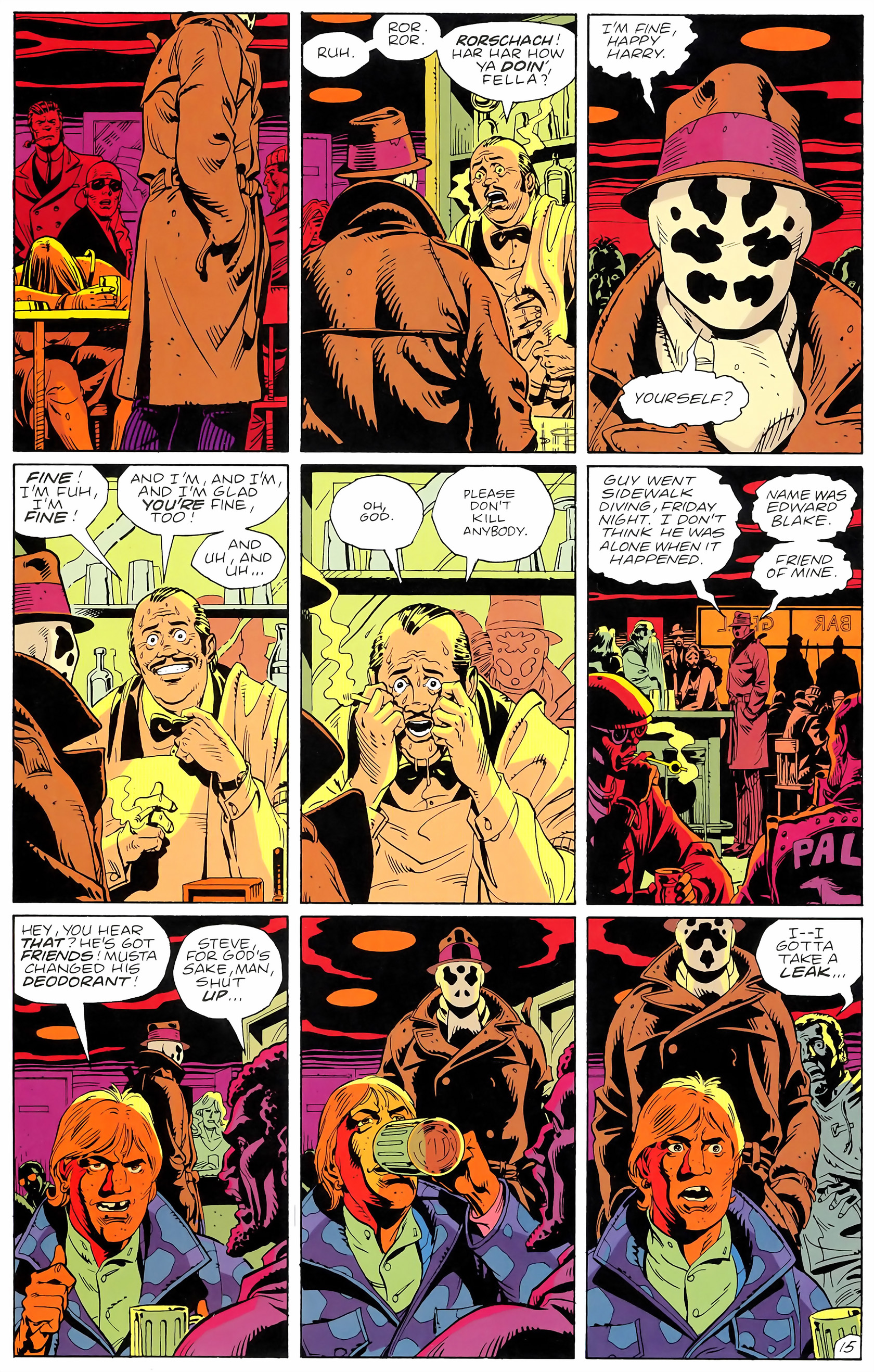 Read online Watchmen comic -  Issue #1 - 17