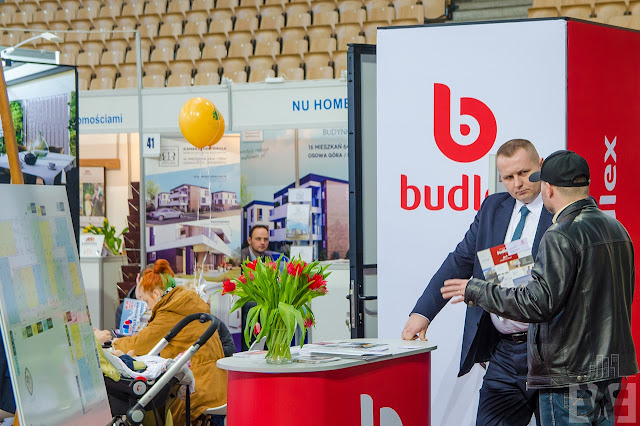 Stoisko Budlex na targach mieszkaniowych wiosna 2017 w Bydgoszczy