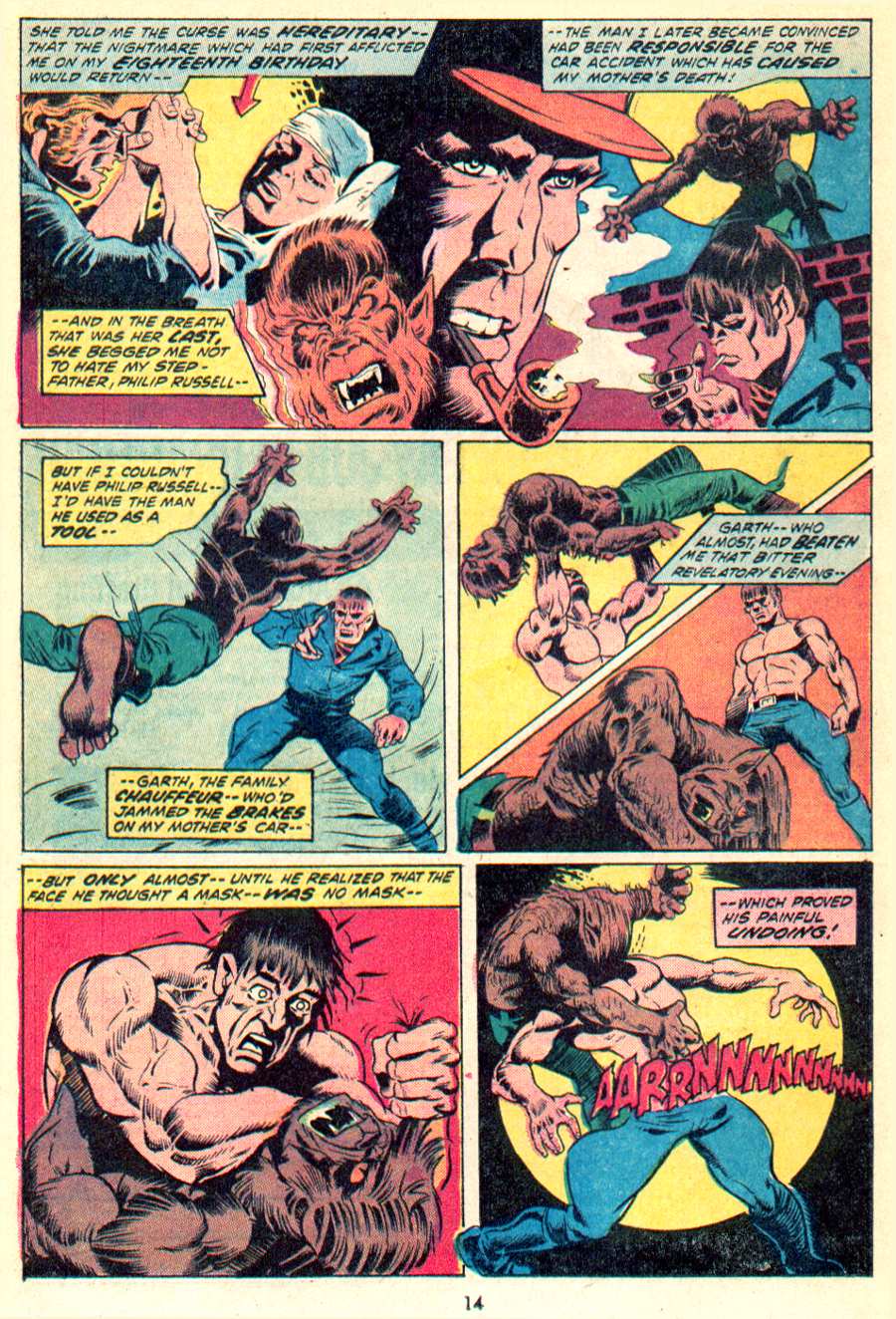 Read online Werewolf by Night (1972) comic -  Issue #2 - 11