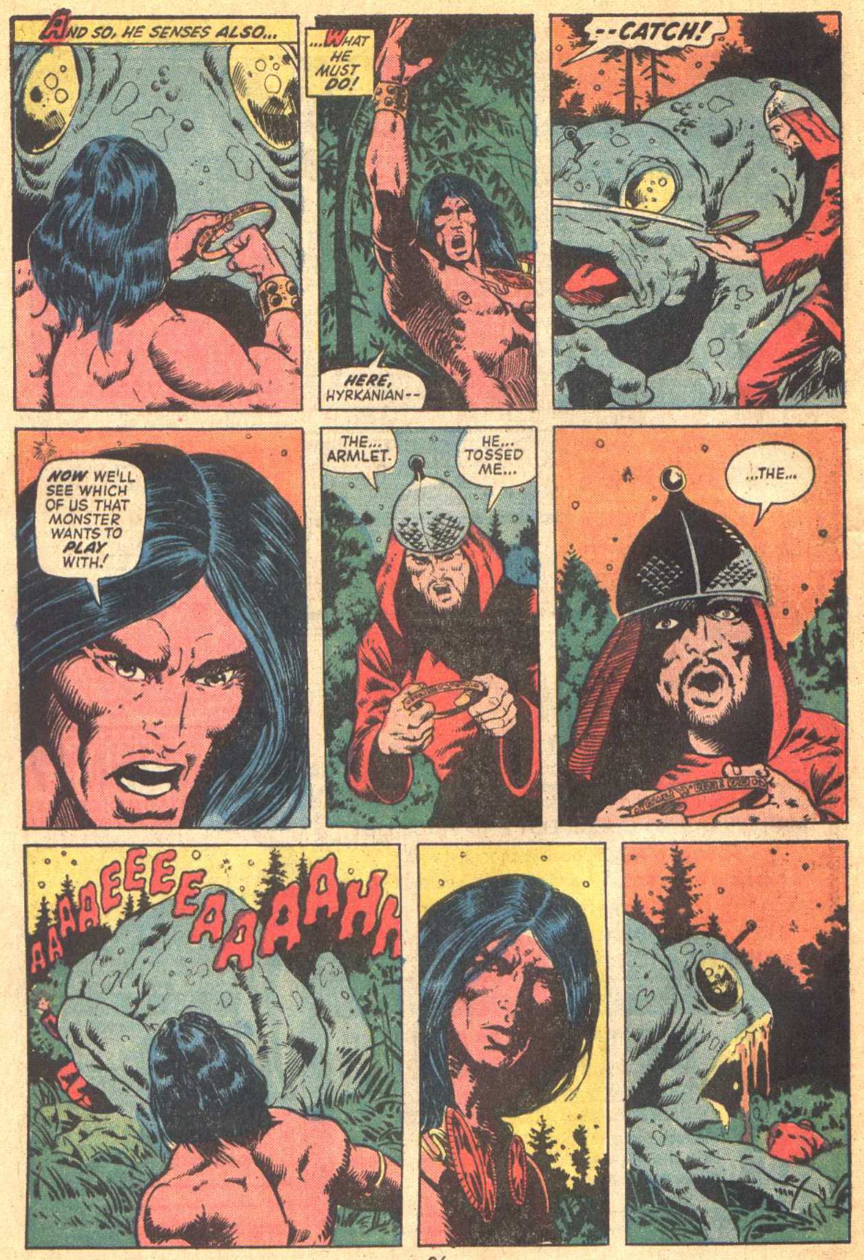 Read online Conan the Barbarian (1970) comic -  Issue #21 - 19