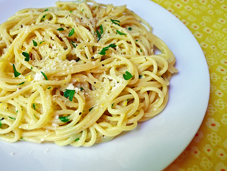 Cooking Weekends: Spaghetti al Limone; Spaghetti with Lemon