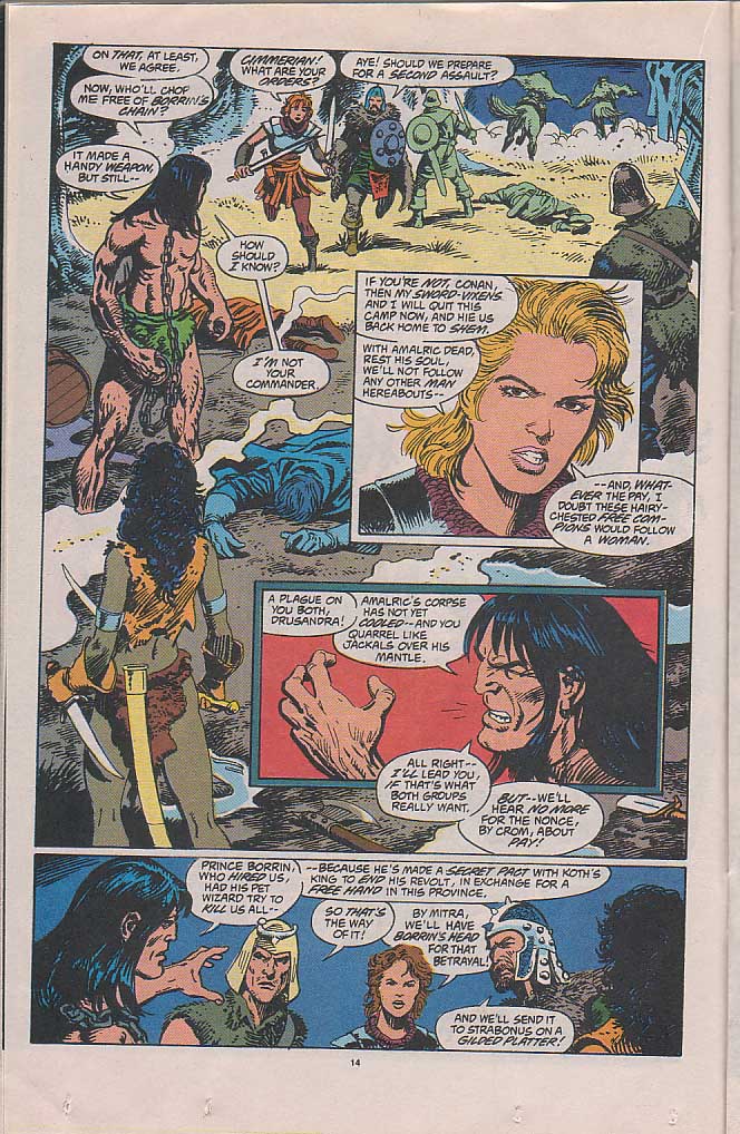 Read online Conan the Barbarian (1970) comic -  Issue #268 - 11