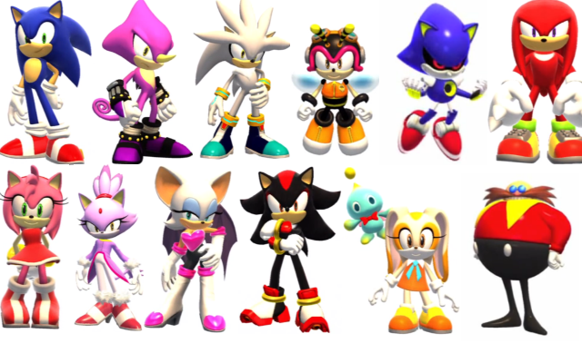 De Todos Los Personajes De Sonic Imagui
