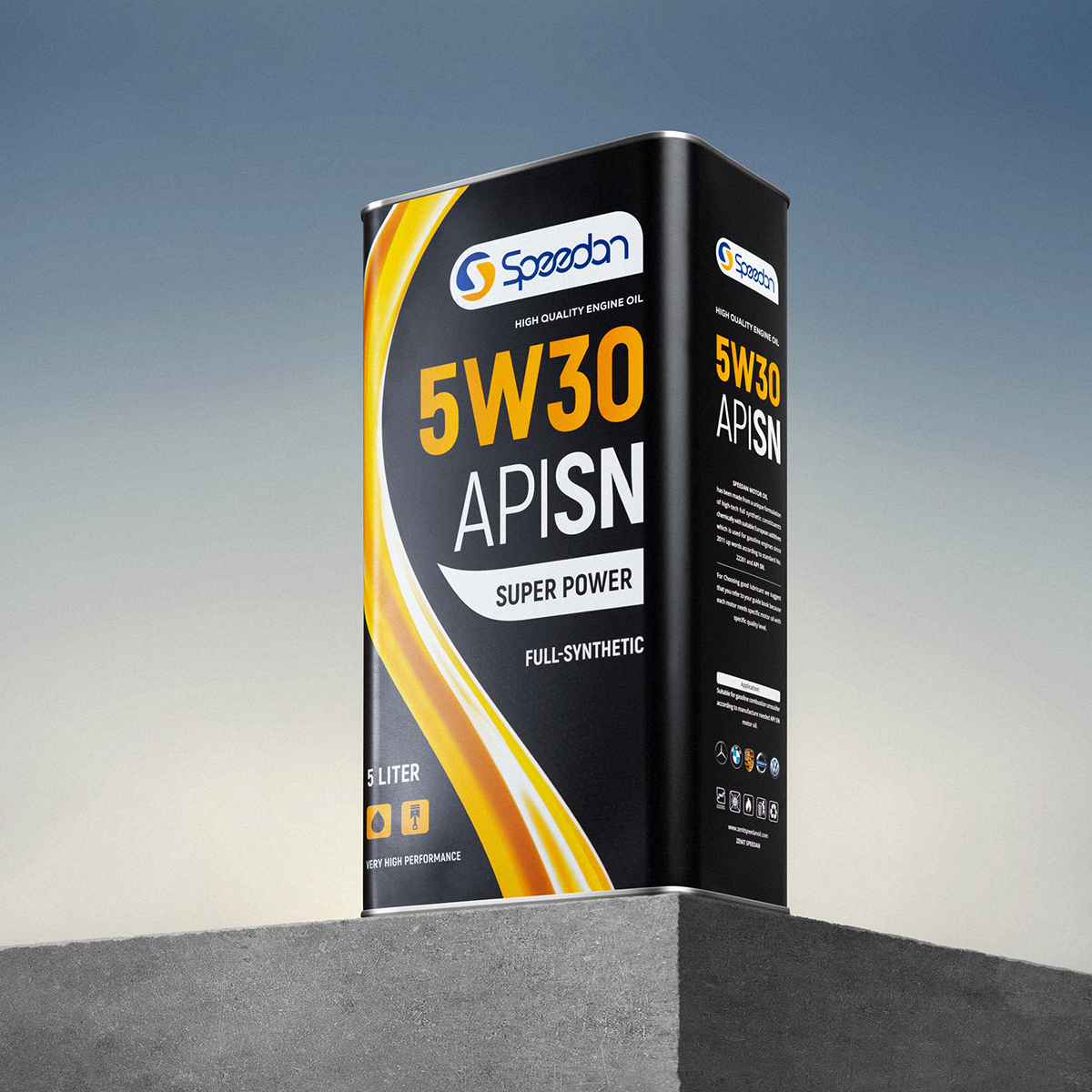 Speedan Engine Oil Packaging Of The World