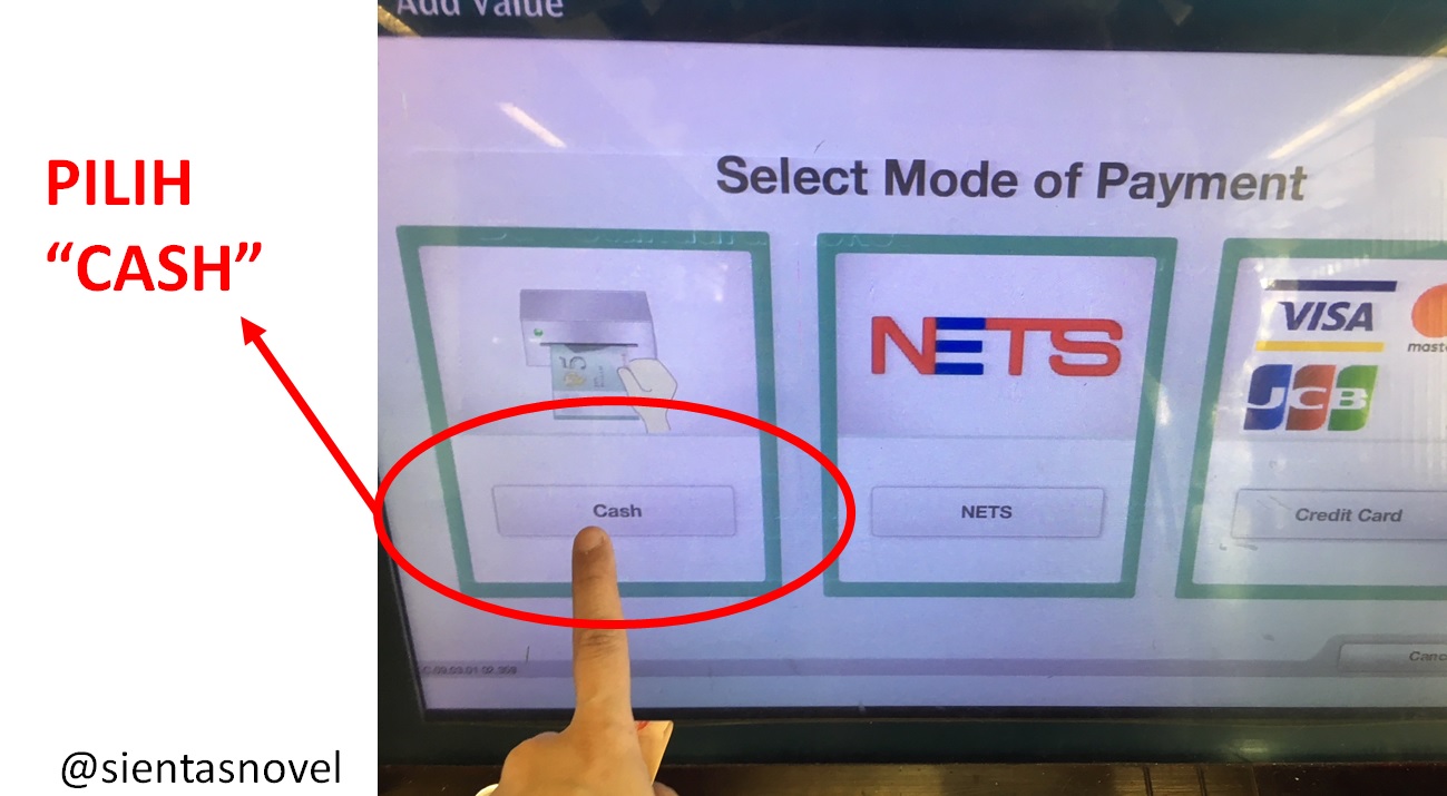 SINGAPORE Cara TOP UP Kartu FlashPay