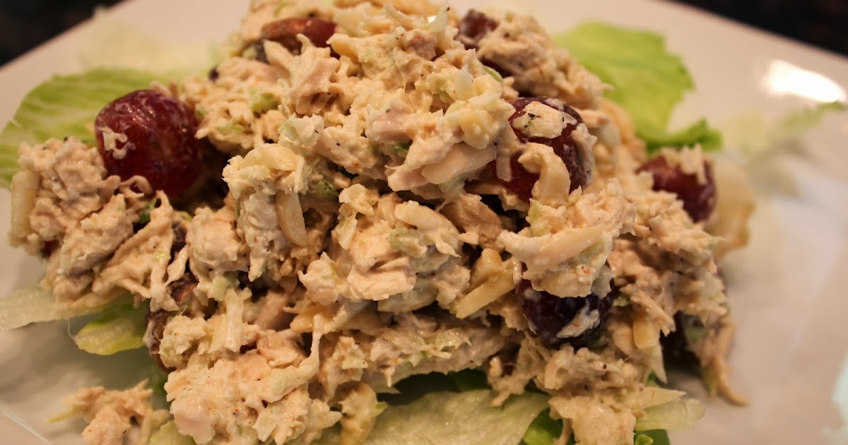 Kelly's Healthified Kitchen: Paleo Chicken Salad with Grapes & Almonds