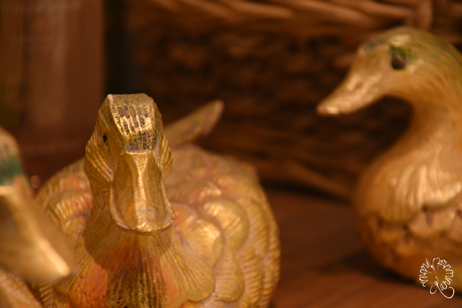 goldene Enten