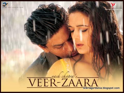 Shahrukh Khan dan Preity Zinta dalam film Veer Zaara Shahrukh Khan dan Preity Zinta dalam film Veer Zaara