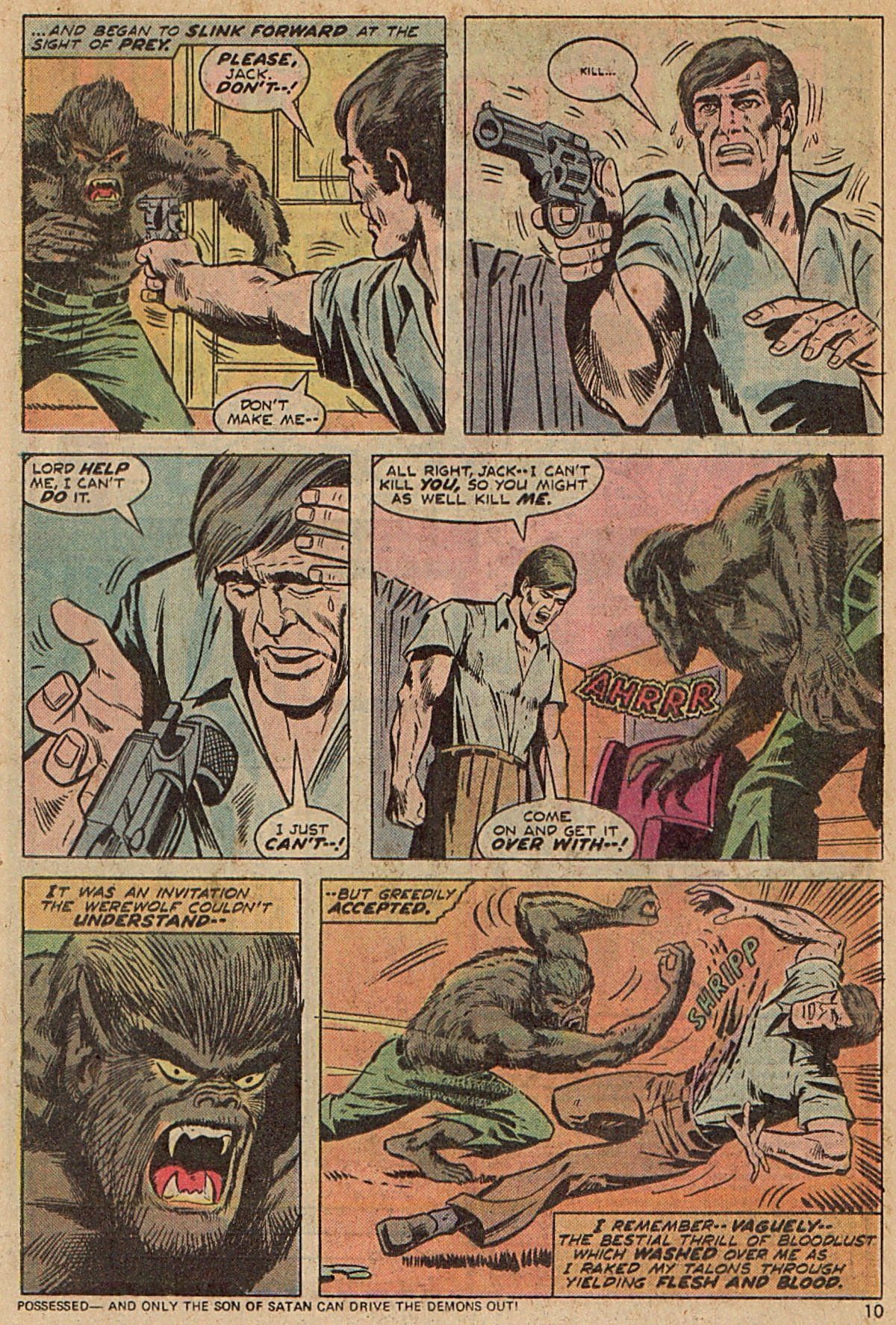 Read online Werewolf by Night (1972) comic -  Issue #22 - 7