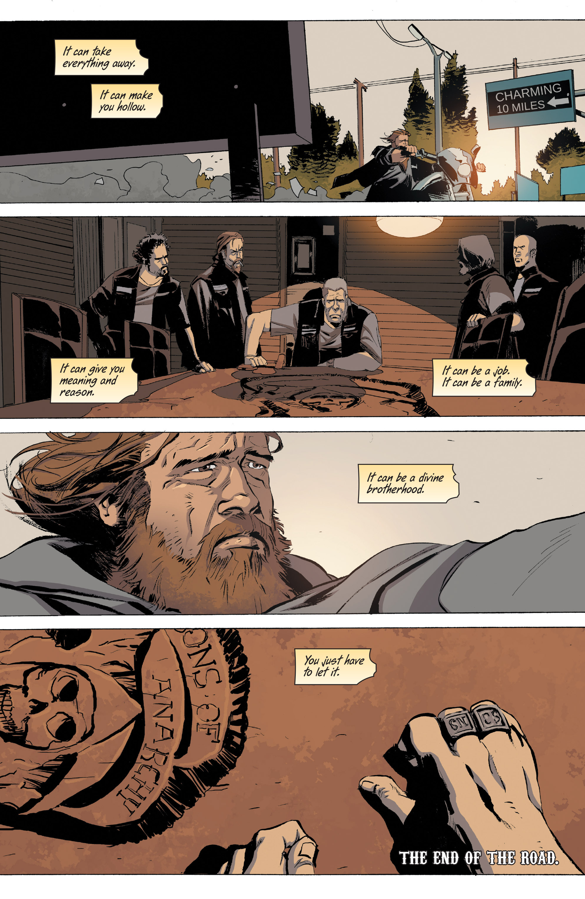 Read online Sons of Anarchy comic -  Issue #25 - 32