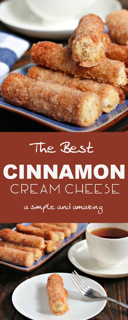 Baked Cinnamon Cream Cheese Roll-Ups - My Zuperrr Kitchen