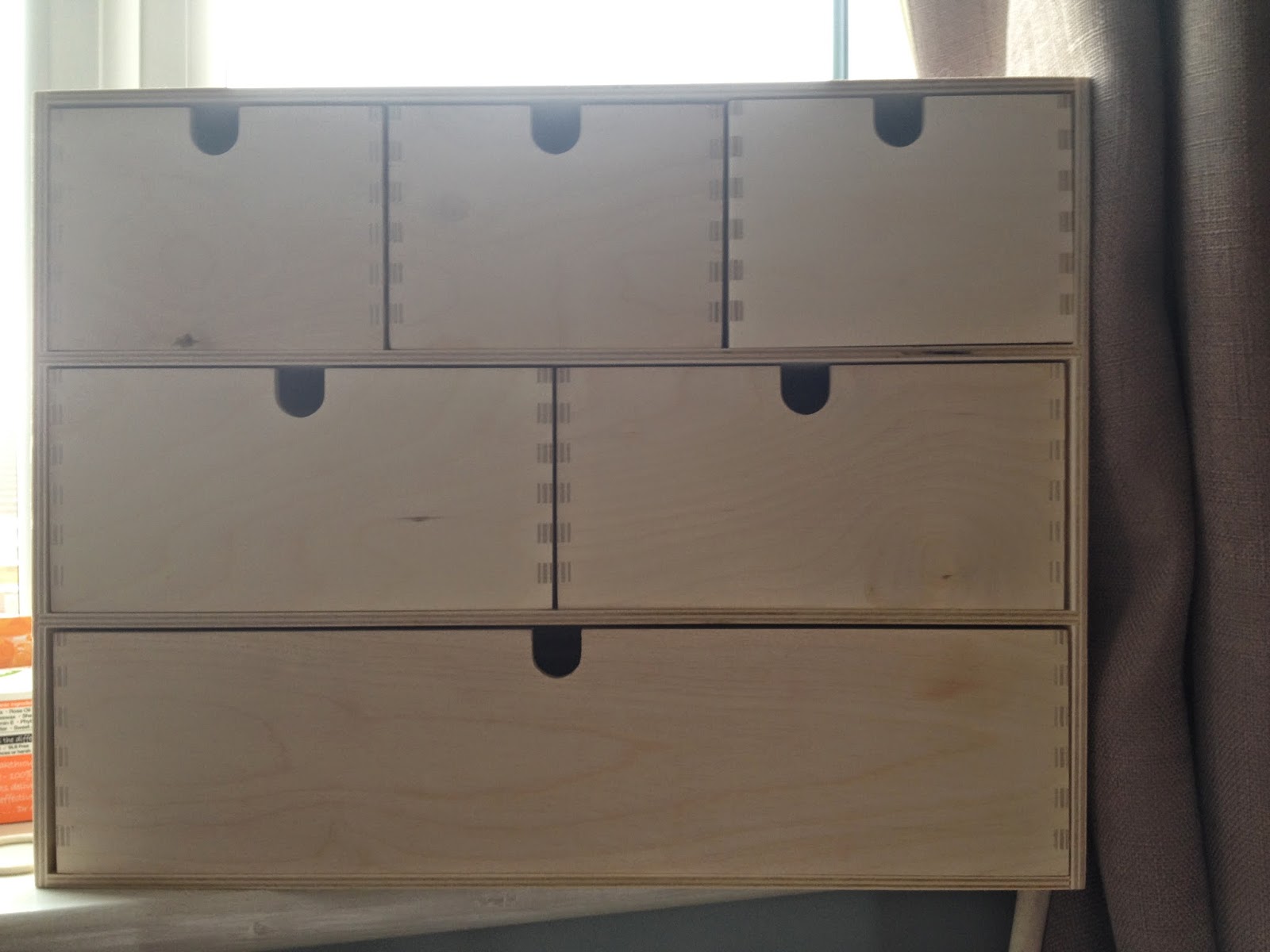 DIY IKEA Moppe transformed into vintage makeup storage hello from emily