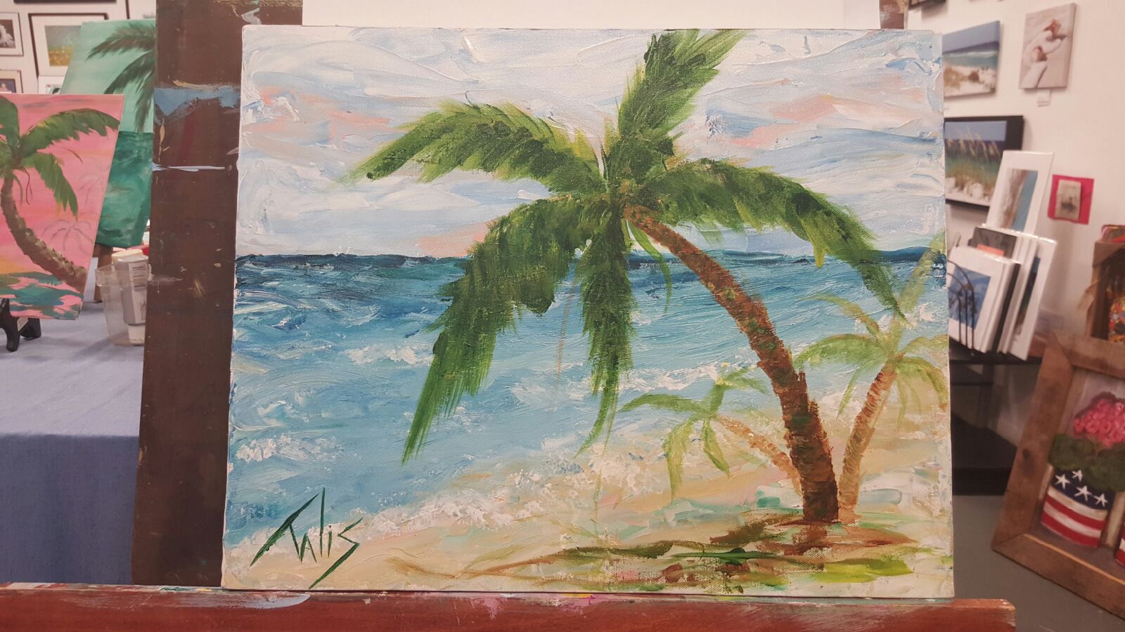 Artworks Local Art & Gifts Palm Trees on Perdido Key Beaches