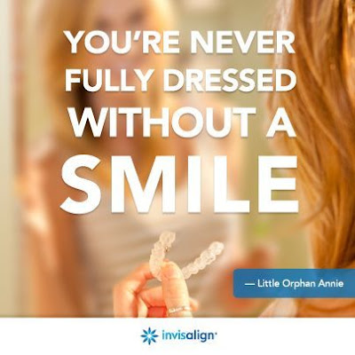 You're Never Fully Dressed Without a Smile - Invisalign - an alternative to braces - #ad #INVStraightTalk