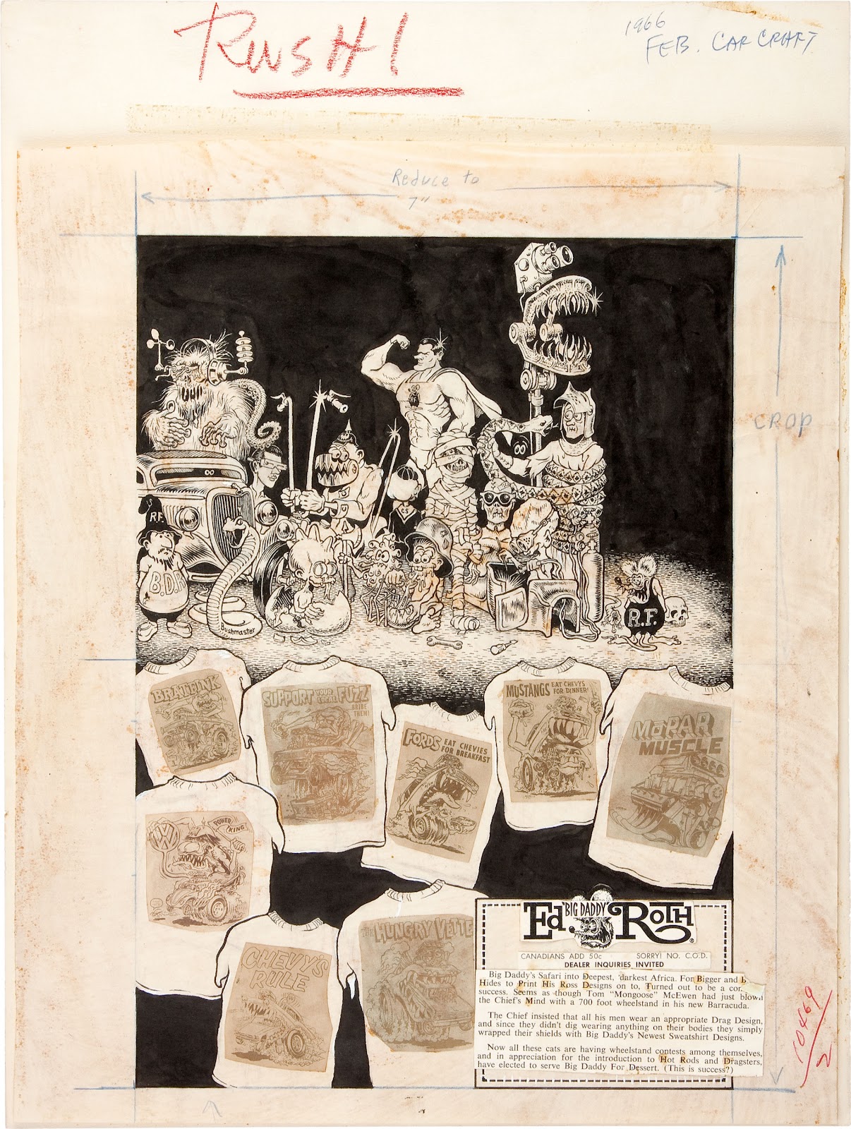 Nostalgia on Wheels: Original 1966 Ed Roth / Robt. Williams Catalog T ...