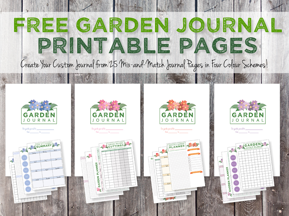 Green In Real Life Garden Journaling And Planning Free Journal Page Printables