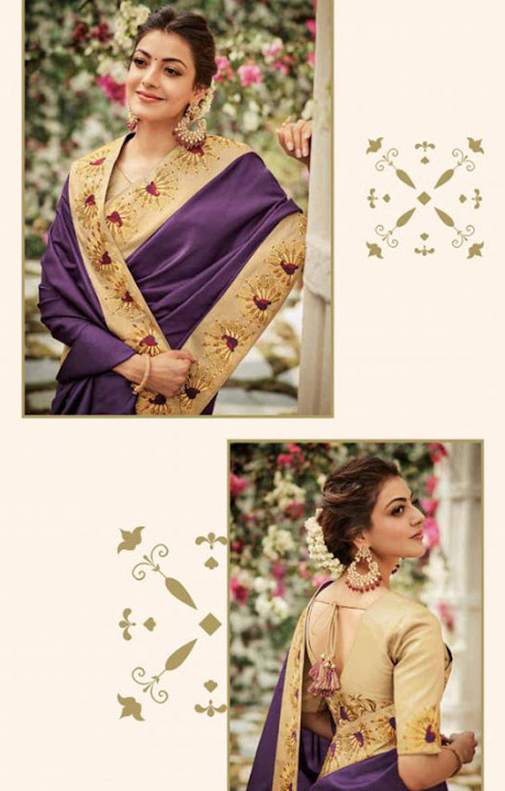 Kajal Aggarwal in Saree photos