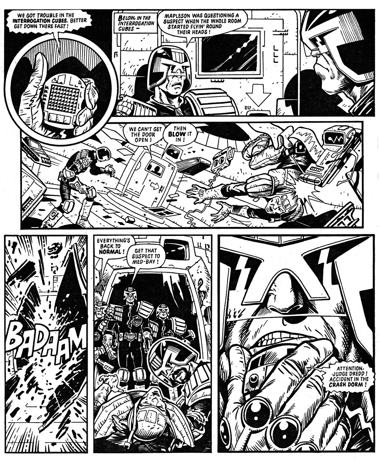 Read online Judge Dredd: The Complete Case Files comic -  Issue # TPB 7 (Part 2) - 92