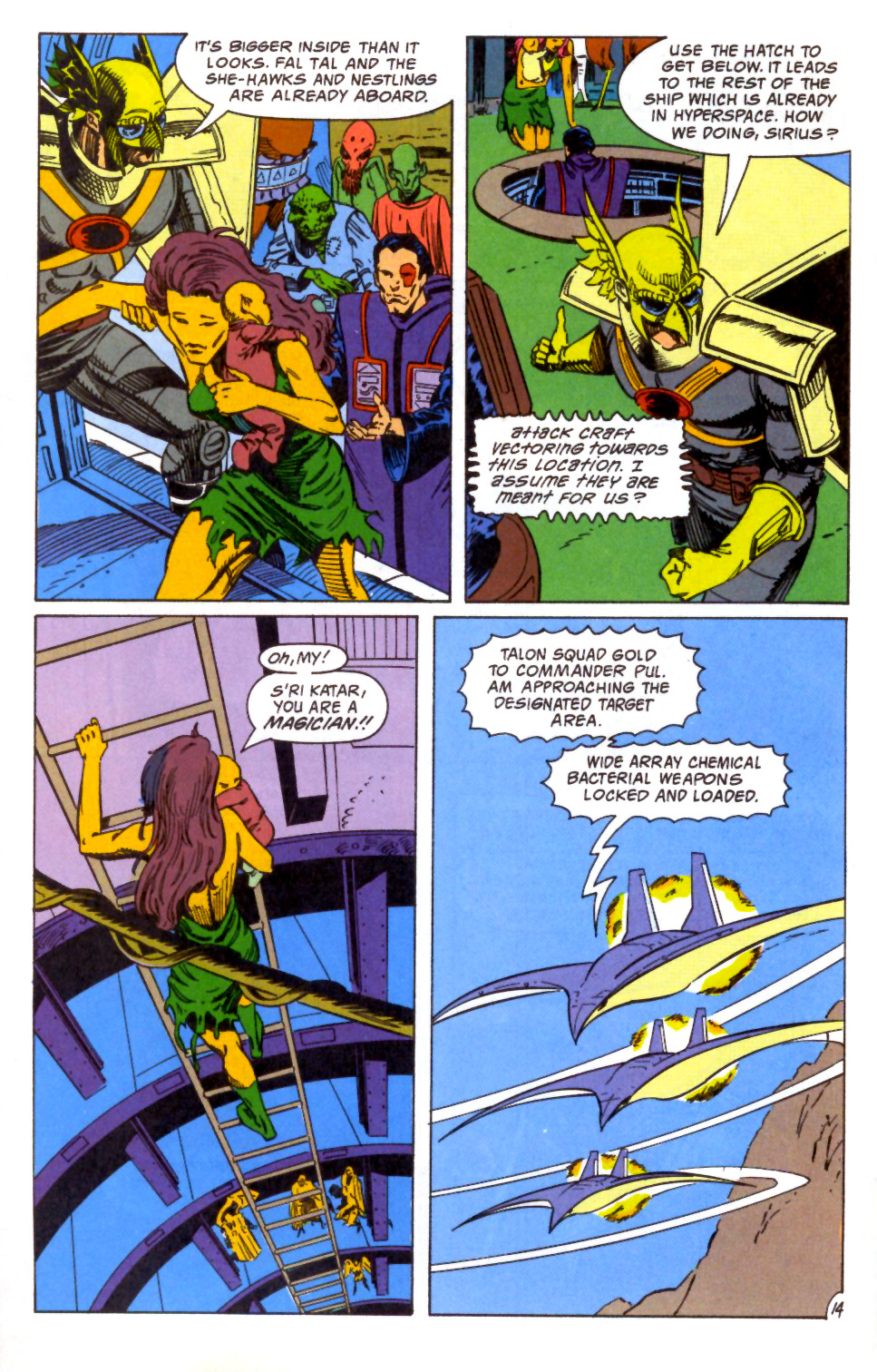 Read online Hawkworld (1990) comic -  Issue #25 - 15