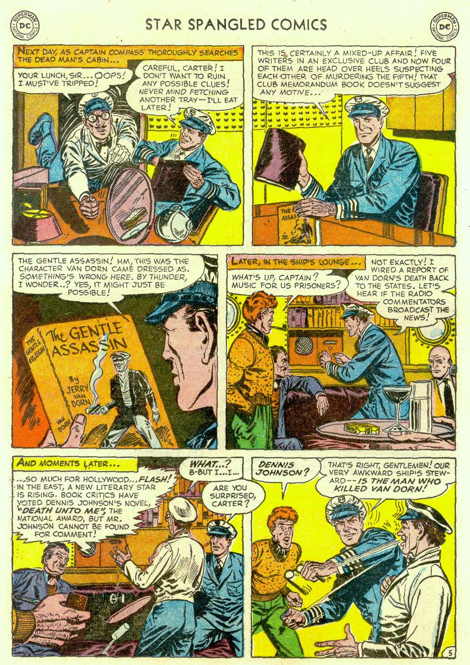 Read online Star Spangled Comics comic -  Issue #124 - 25