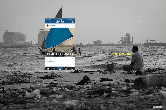 Как Instagram помогает скрыть реальность жизни в Индии