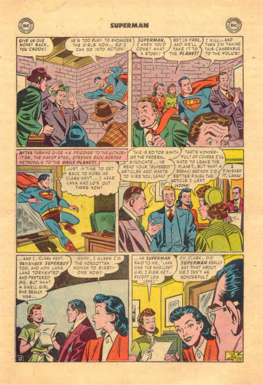 Read online Superman (1939) comic -  Issue #78 - 48