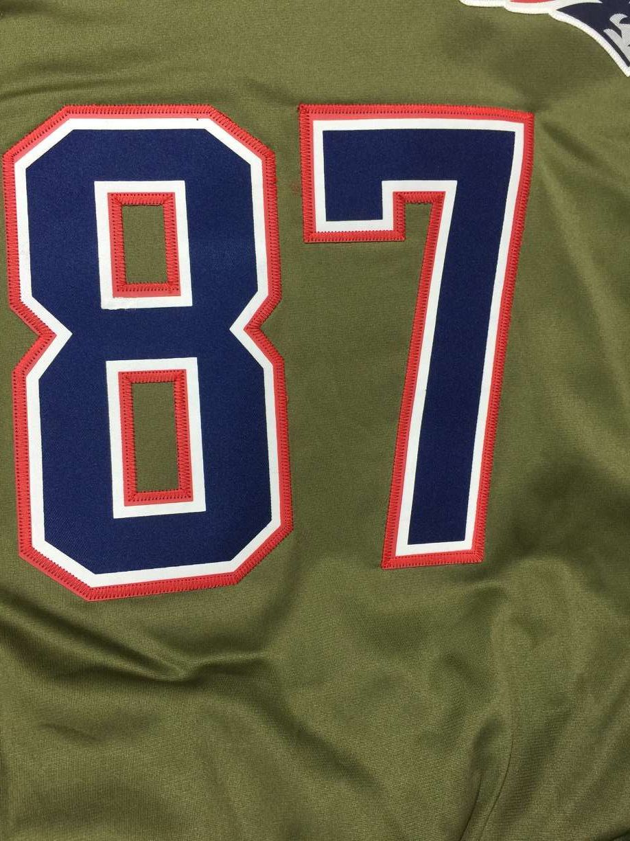 gronk salute to service jersey