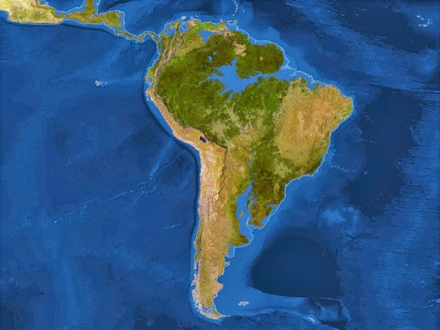 Mapas de como la Tierra se vería si todo el hielo se derritiera