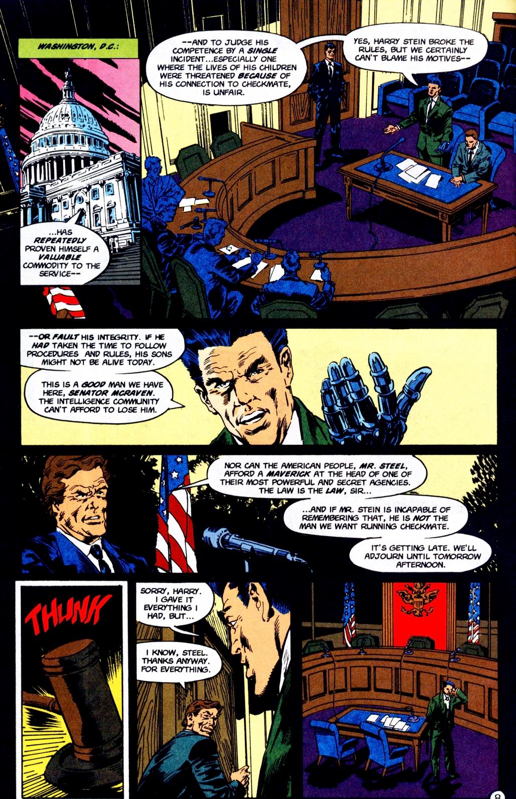 Read online Checkmate (1988) comic -  Issue #30 - 8