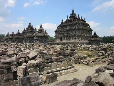 Templo Plaosan, en Yogyakarta