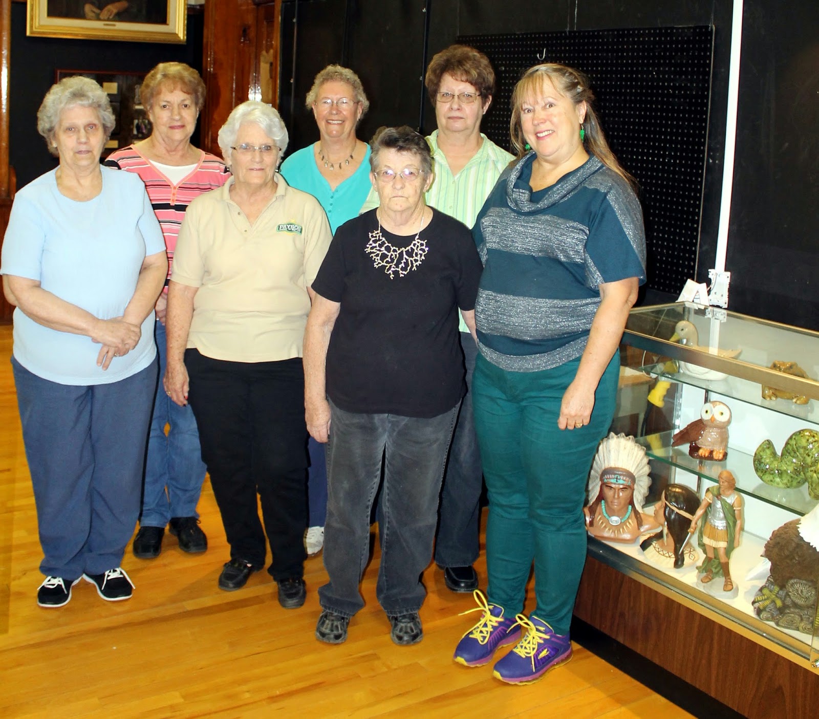 The Payson Chronicle Furthering a Fine Tradition Senior Citizens’ Ceramics Exhibit Enters